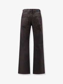 Gucci Men's Cotton Denim Trousers Brown