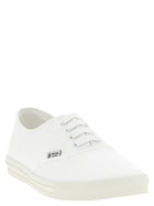 PRADA Cotton Drill Sneakers White, view 2