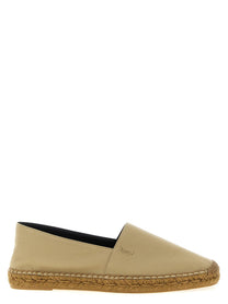 Saint Laurent Cotton Espadrilles Beige