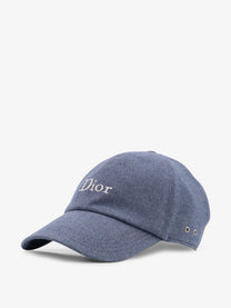 Dior Men's Cotton Hat Blue Dior