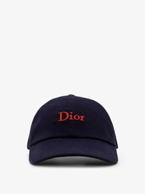 Dior Men's Cotton Hat Blue Dior