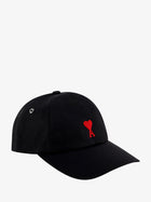 Ami Paris Men's Cotton Hat Black, view 2