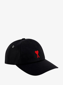 Ami Paris Men's Cotton Hat Black