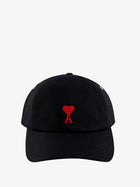 Ami Paris Men's Cotton Hat Black
