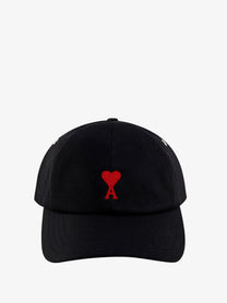 Ami Paris Men's Cotton Hat Black