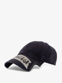 Balenciaga Men's Cotton Hat Black