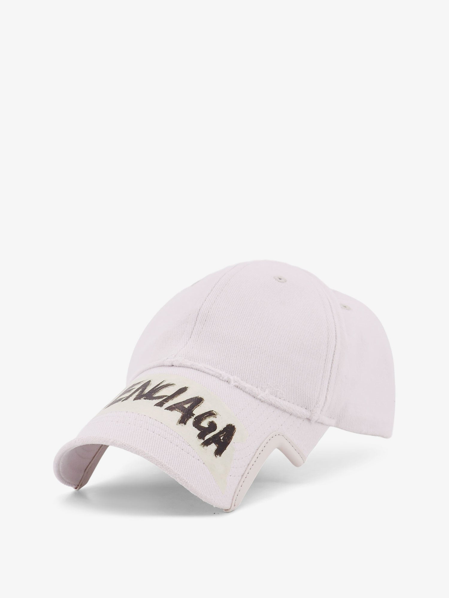 Balenciaga Men's Cotton Hat White