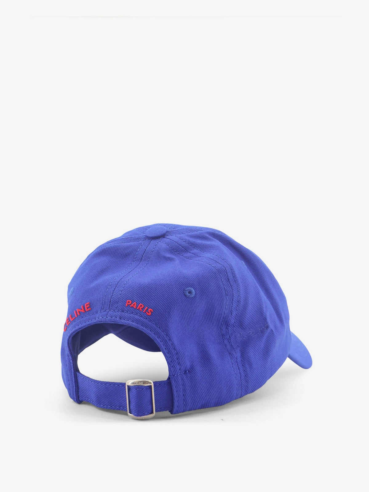 Celine Women's Celine Richelieu Cotton Hat Blue, view 3