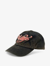 The Attico Women's Cotton Hat Black