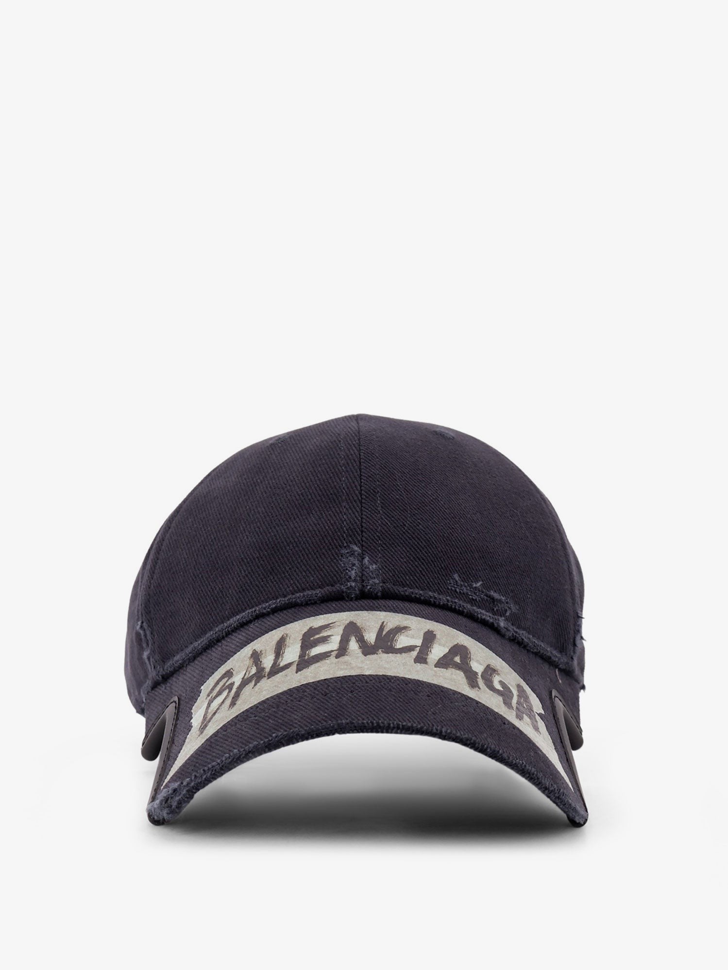 Balenciaga Men's Cotton Hat Black