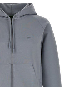 HUGO BOSS Cotton Hoodie Grey