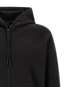 HUGO BOSS Cotton Hoodie Black