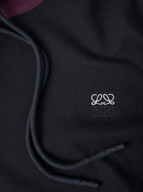 Loewe Men's Cotton Hoodie Blue