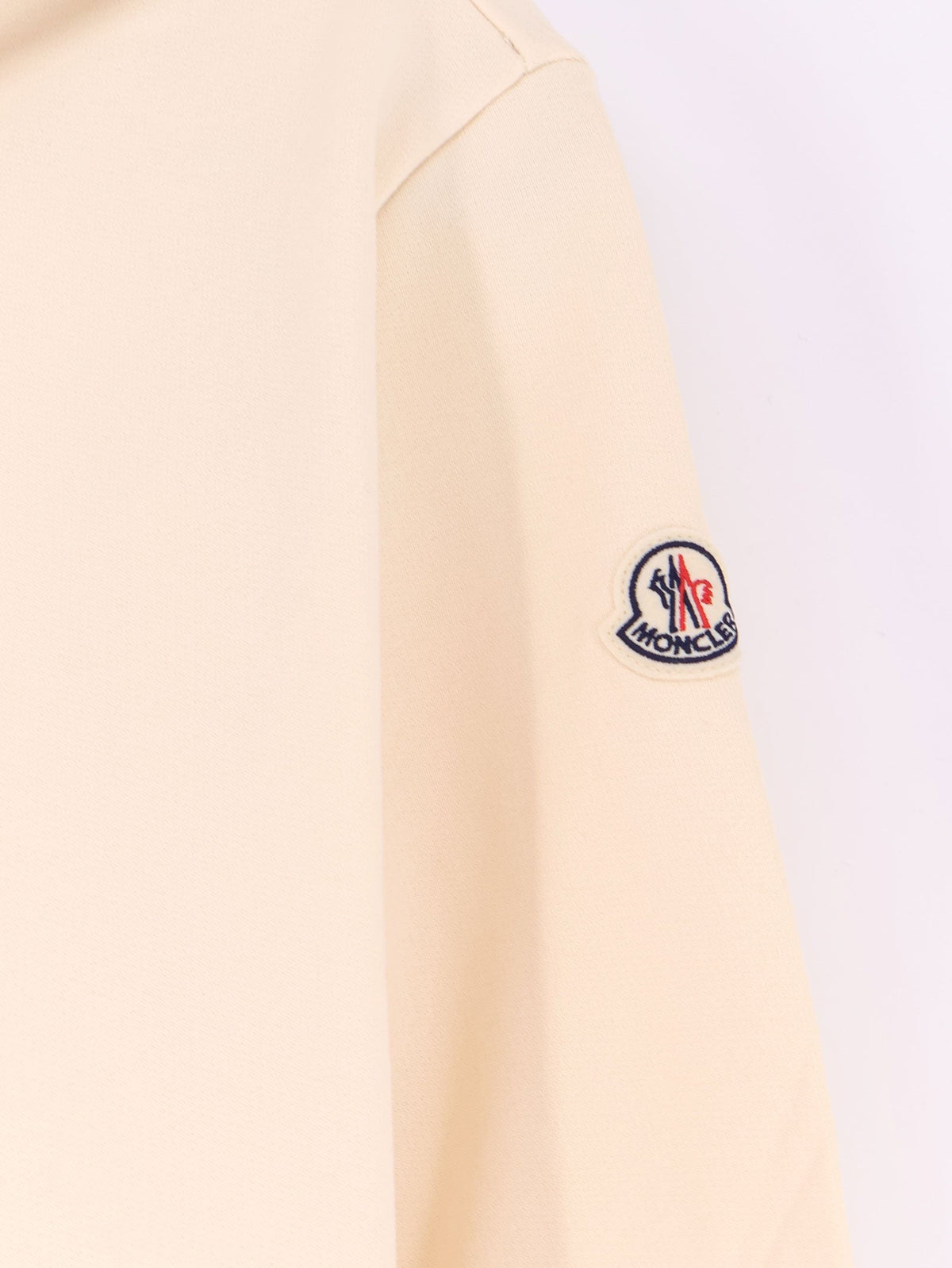 Moncler Men's Cotton Hoodie White