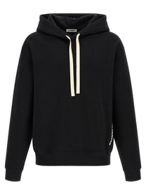 Jil Sander Cotton Hoodie Black