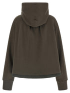Sacai Cotton Hoodie Green, view 2