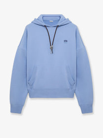 Loewe Men's Cotton Hoodie Blue
