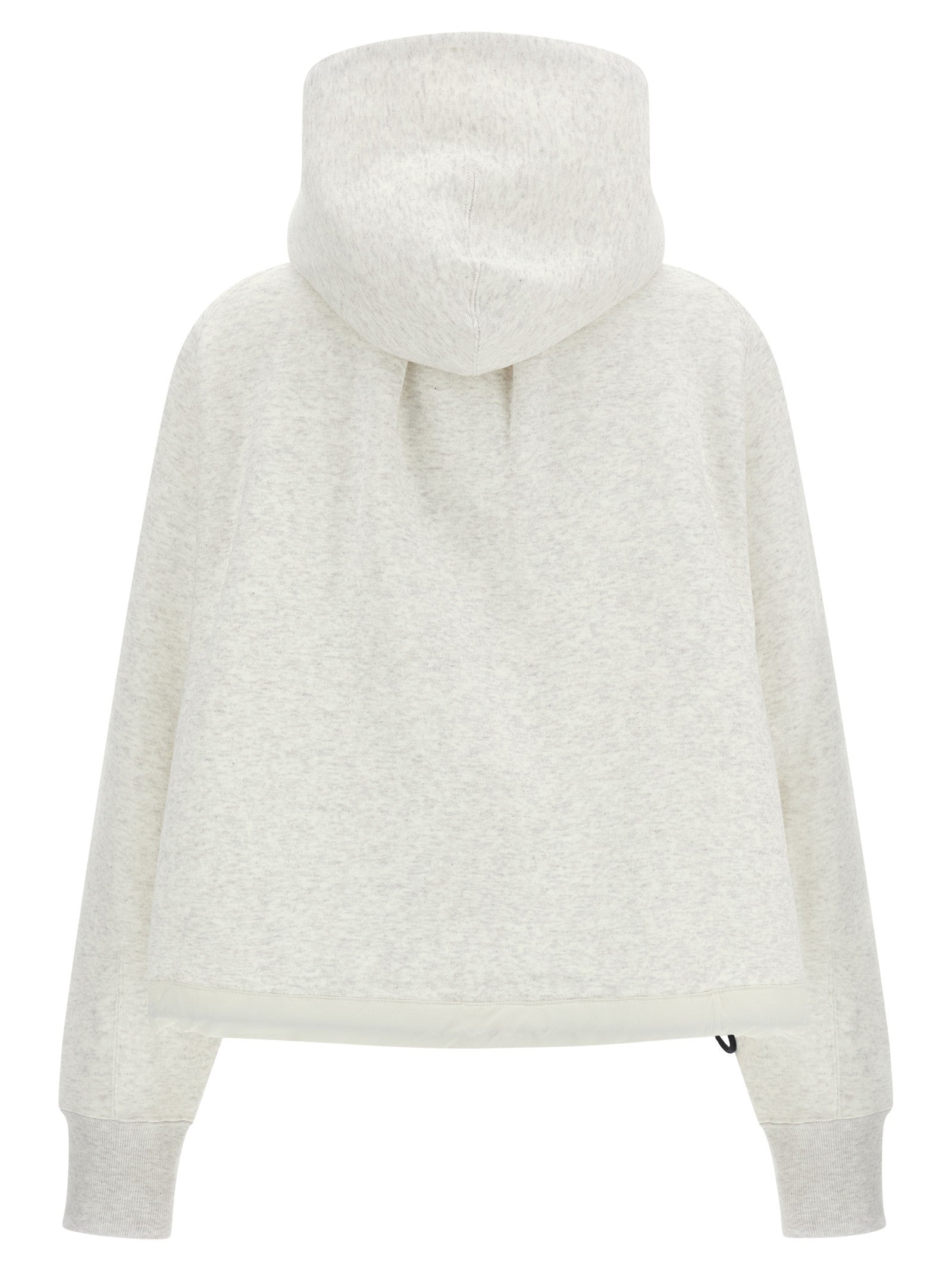 Sacai Cotton Hoodie White