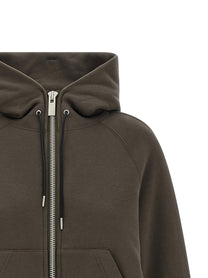 Sacai Cotton Hoodie Green