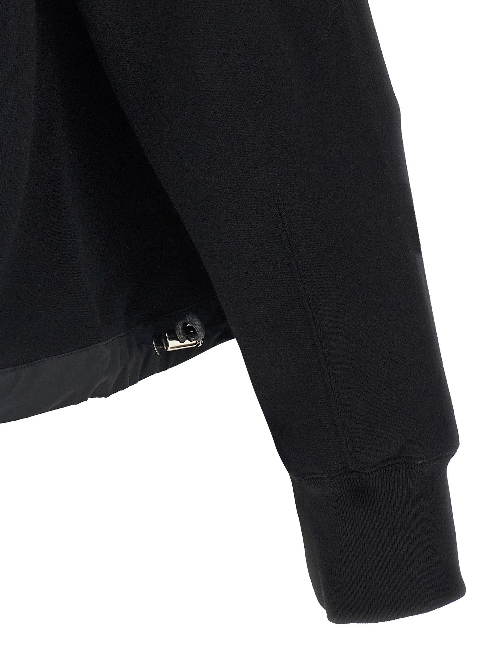 Sacai Cotton Hoodie Black