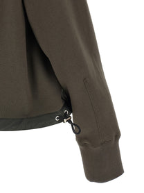 Sacai Cotton Hoodie Green