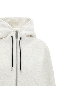 Sacai Cotton Hoodie White