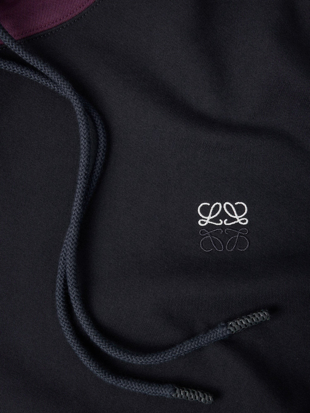 Loewe Men's Cotton Hoodie Blue, view 5