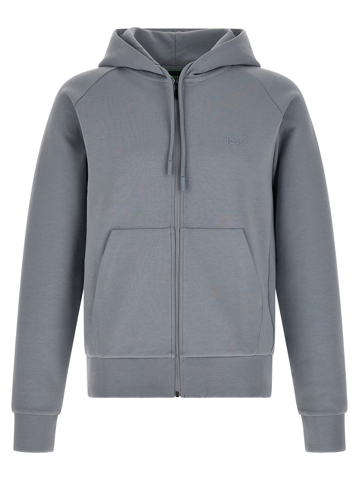 HUGO BOSS Cotton Hoodie Grey