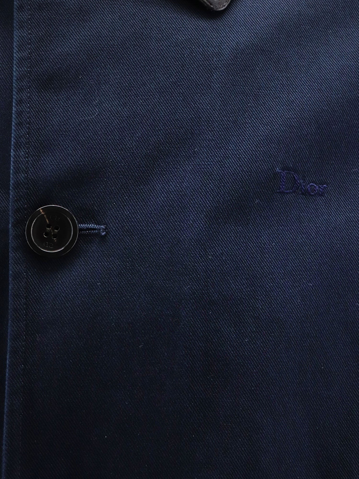 Dior Men's Cotton Jacket Blue
