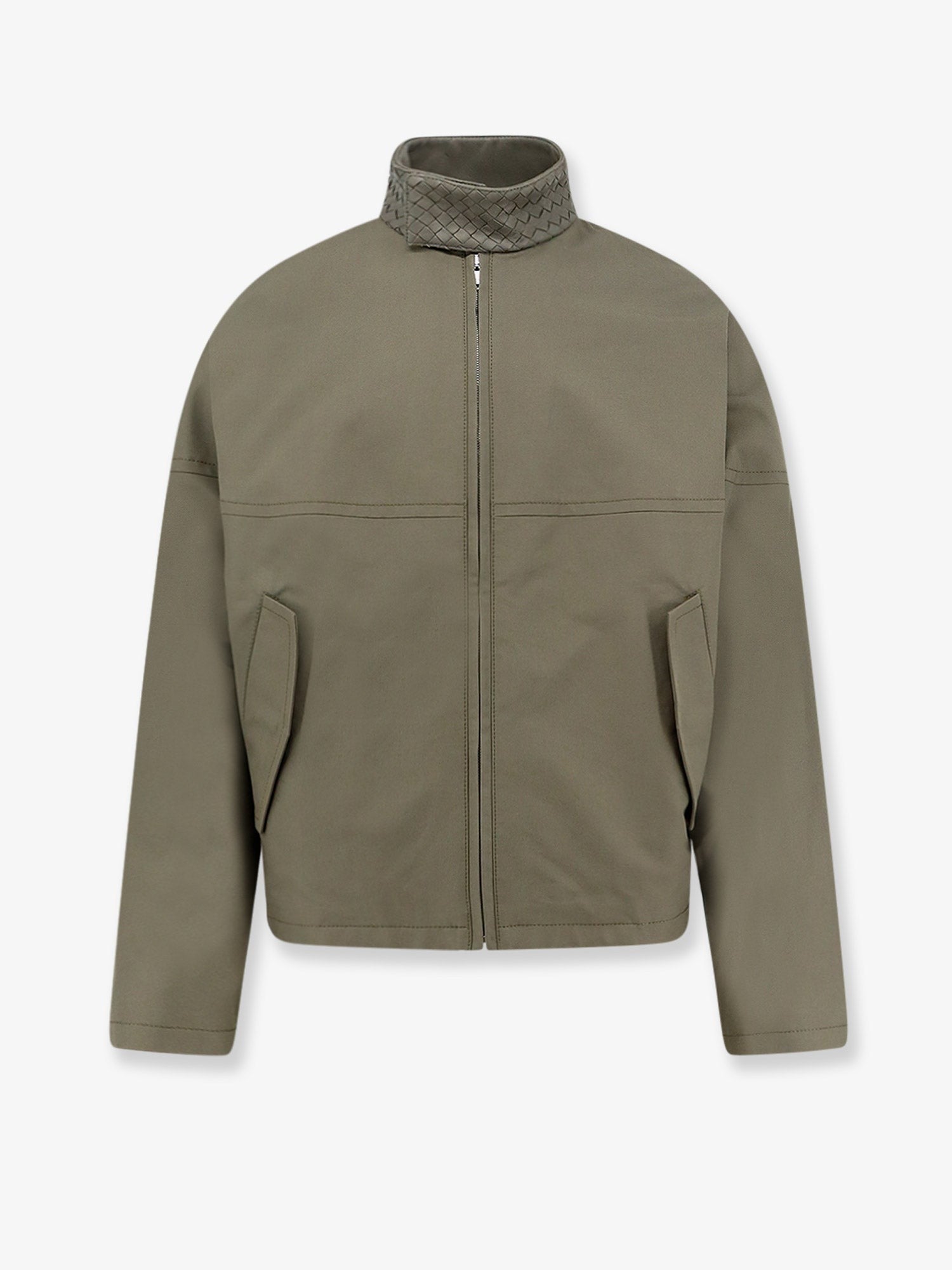 Bottega Veneta Men's Cotton Jacket Grey