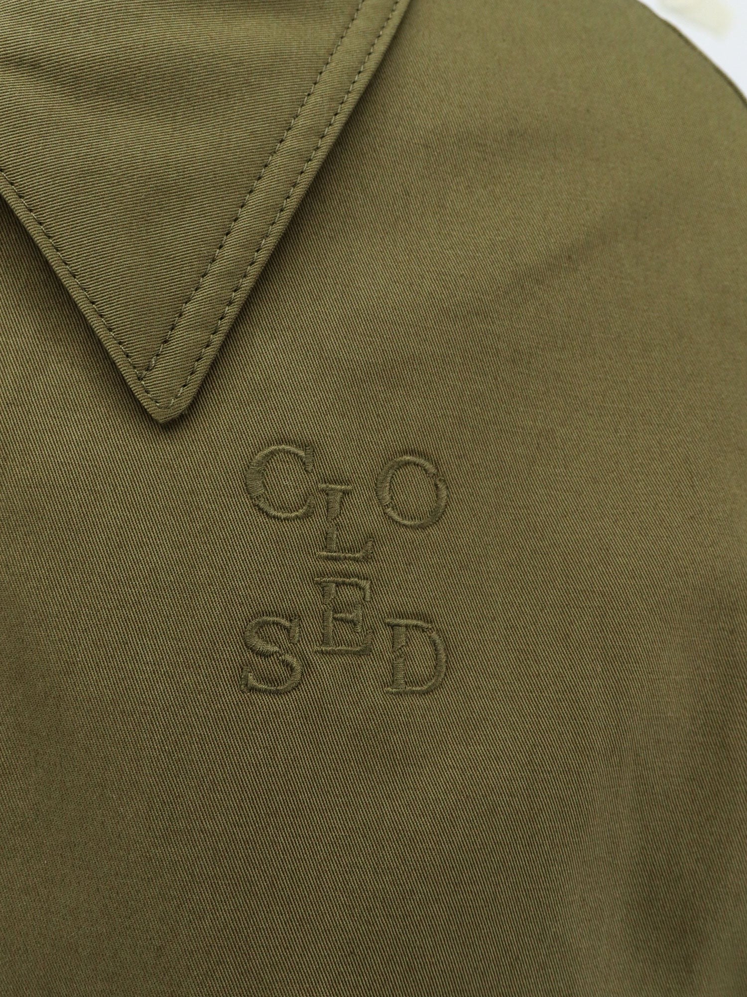 Closed Women's Cotton Jacket Green