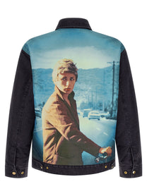 Undercover Cotton Jacket Blue