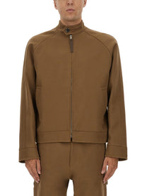 Moschino Men's Cotton Jacket Brown