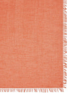Max Mara Women's Cotton Jacquard Shawl Orange, view 2