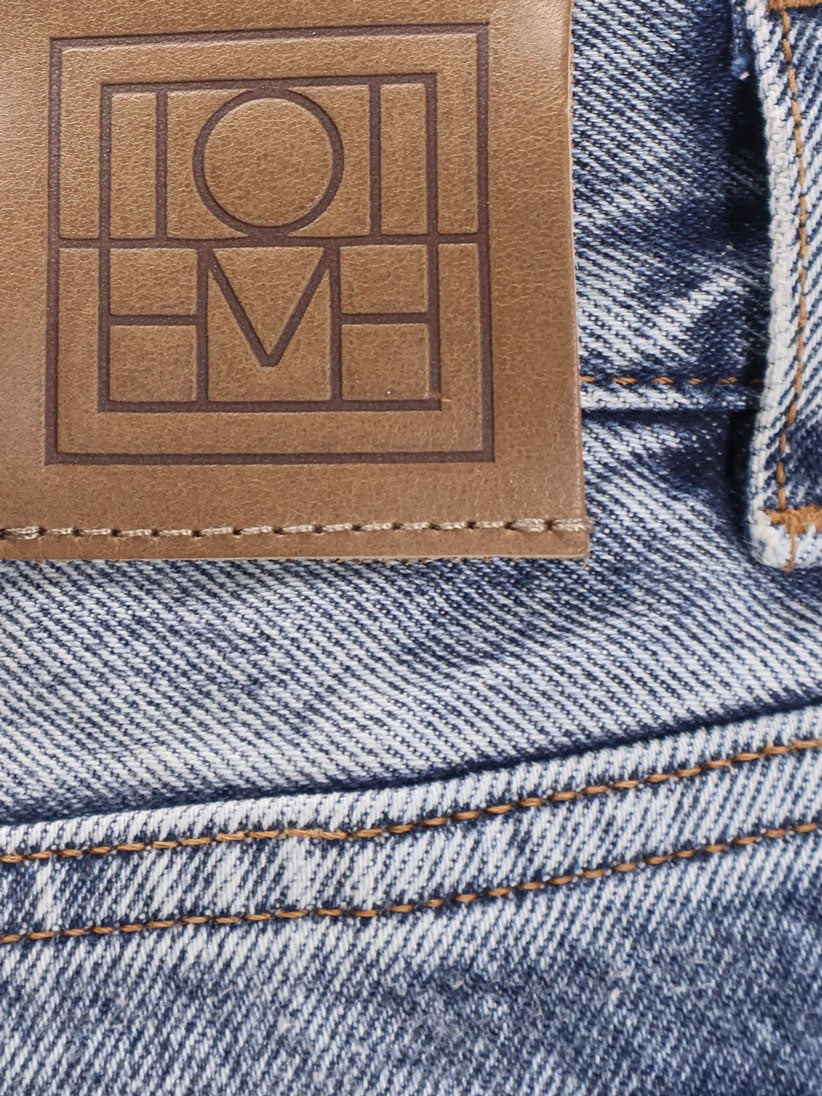 Toteme Women's Cotton Jeans Grey