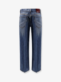 Gucci Women's Cotton Jeans Blue