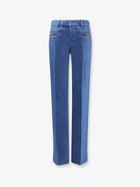 Gucci Women's Cotton Jeans Blue