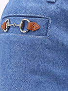 Gucci Women's Cotton Jeans Blue, view 3