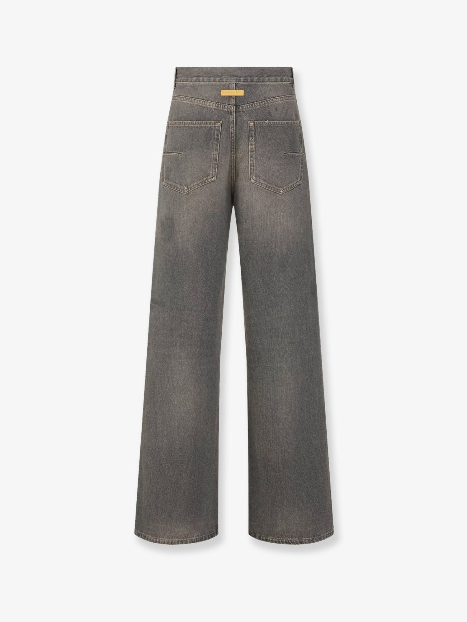 Dior Women's Cotton Jeans Grey Dior