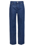 Gucci Cotton Jeans Blue