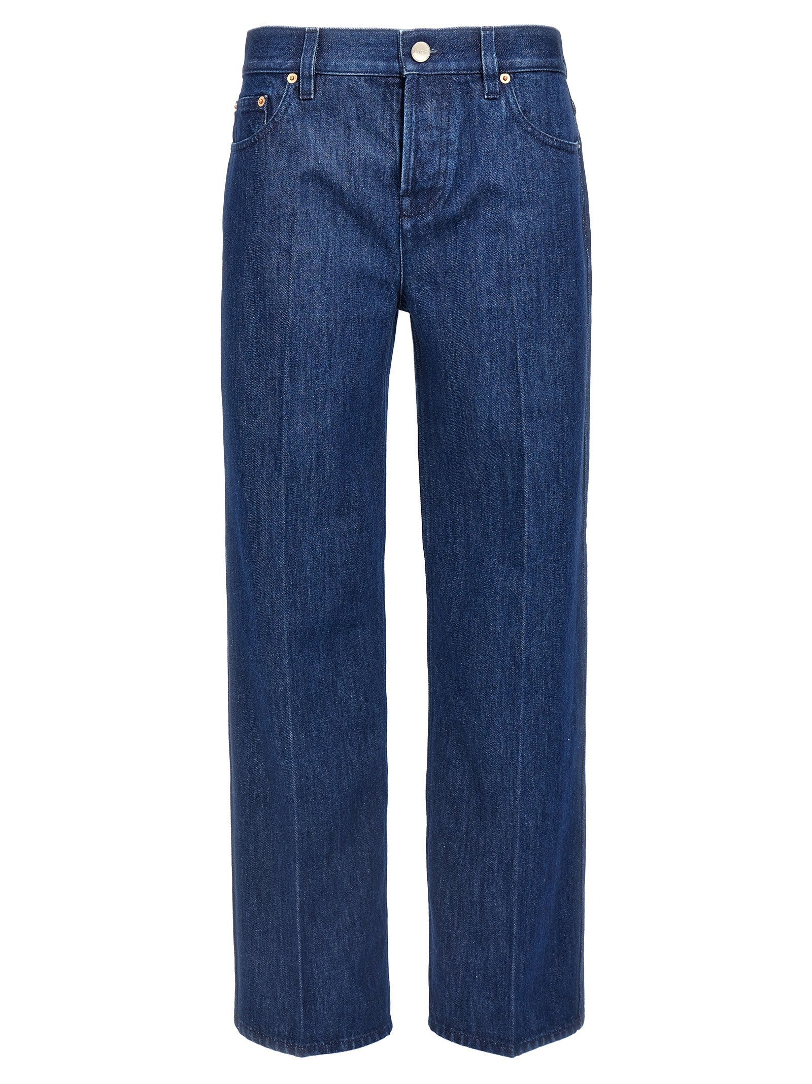 Gucci Cotton Jeans Blue