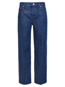 Gucci Cotton Jeans Blue