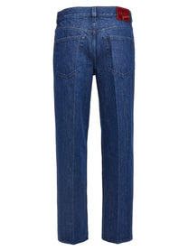 Gucci Cotton Jeans Blue