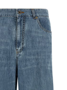 Miu Miu Cotton Jeans Blue, view 3
