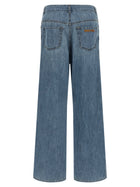 Miu Miu Cotton Jeans Blue, view 2