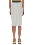 Gucci Women's Cotton Jersey Skirt White, view 3