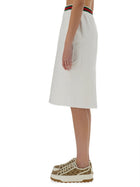 Gucci Women's Cotton Jersey Skirt White, view 4