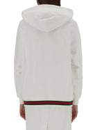 Gucci Women's Cotton Jersey Sweatshirt White, view 3