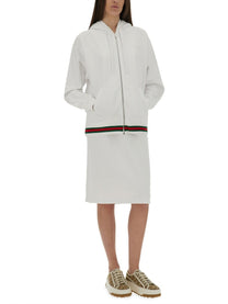 Gucci Women's Cotton Jersey Sweatshirt White, view 2