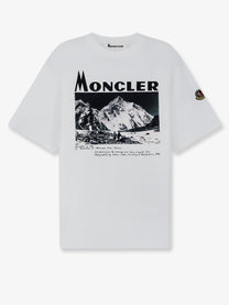 Moncler Men's Cotton Jersey Shirt White